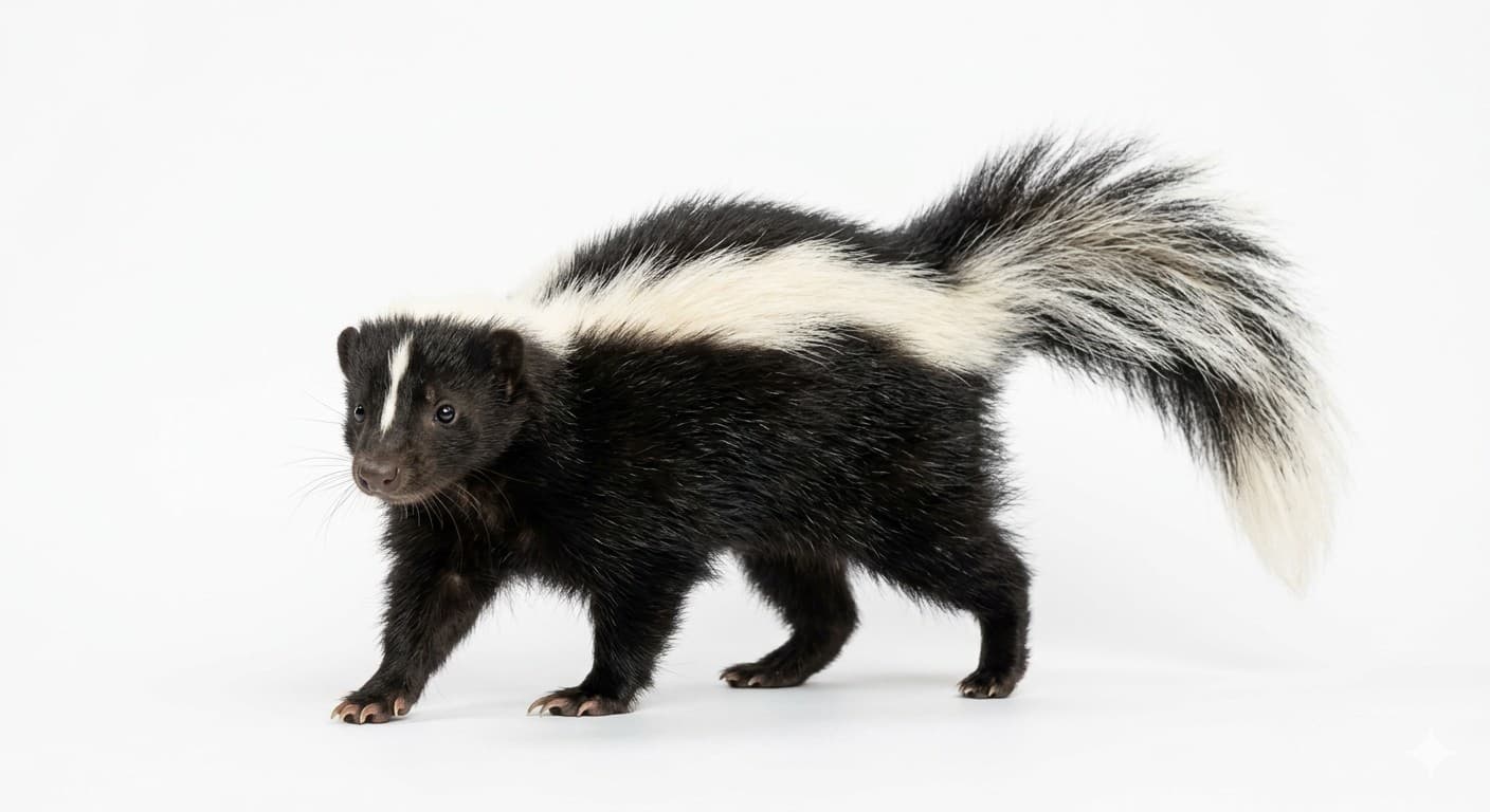 Mouffette rayee
